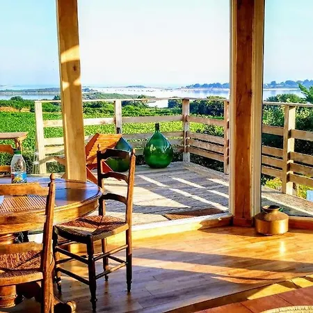 Residence Keryvet, Maison De Charme Vue Mer, Plage A 250M, Pleumeur-Bodou